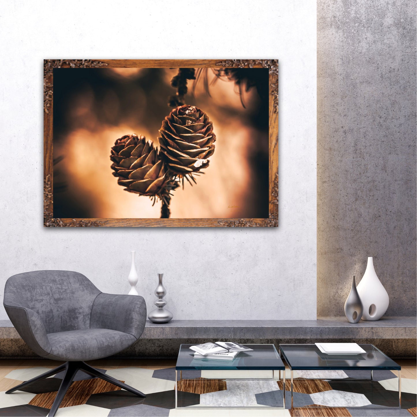 Golden heart - liggende format