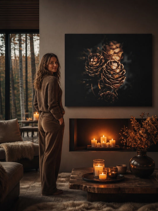 Pinecone love - liggende format