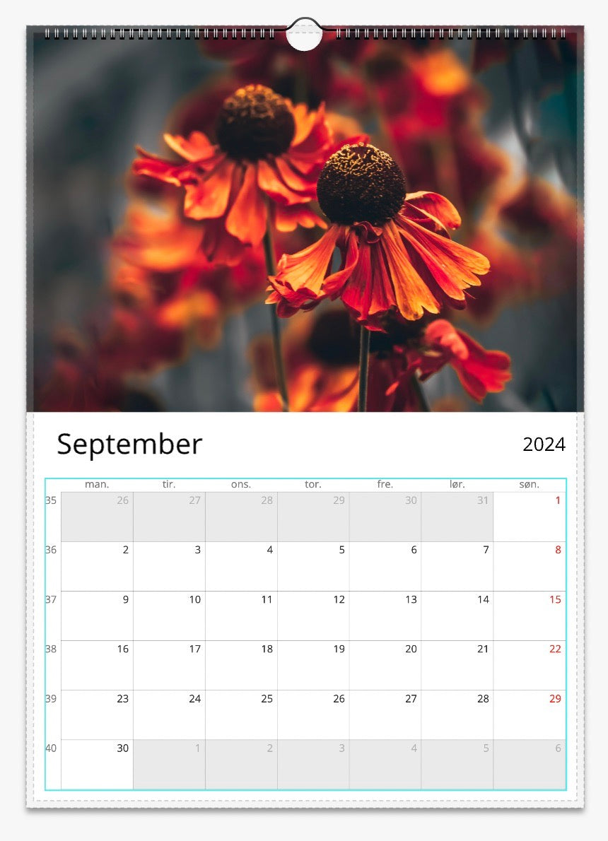 Blomsterkalender 2024